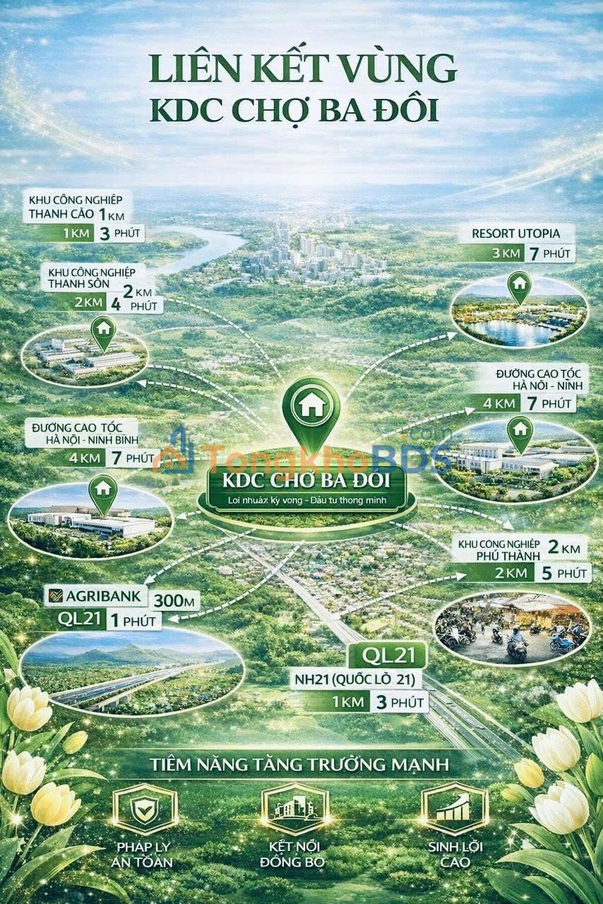 Đất nền Ba Hàng Đồi 68m² 365 triệu - Sổ đỏ chính chủ