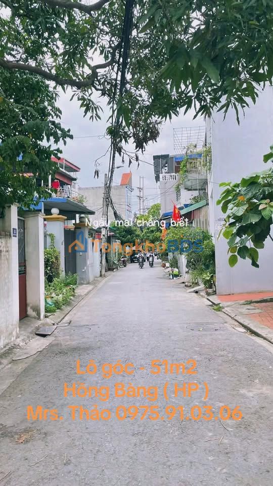 Đất nền An Lạc Hồng Bàng 51m² 3.009 tỷ - Sổ đỏ chính chủ