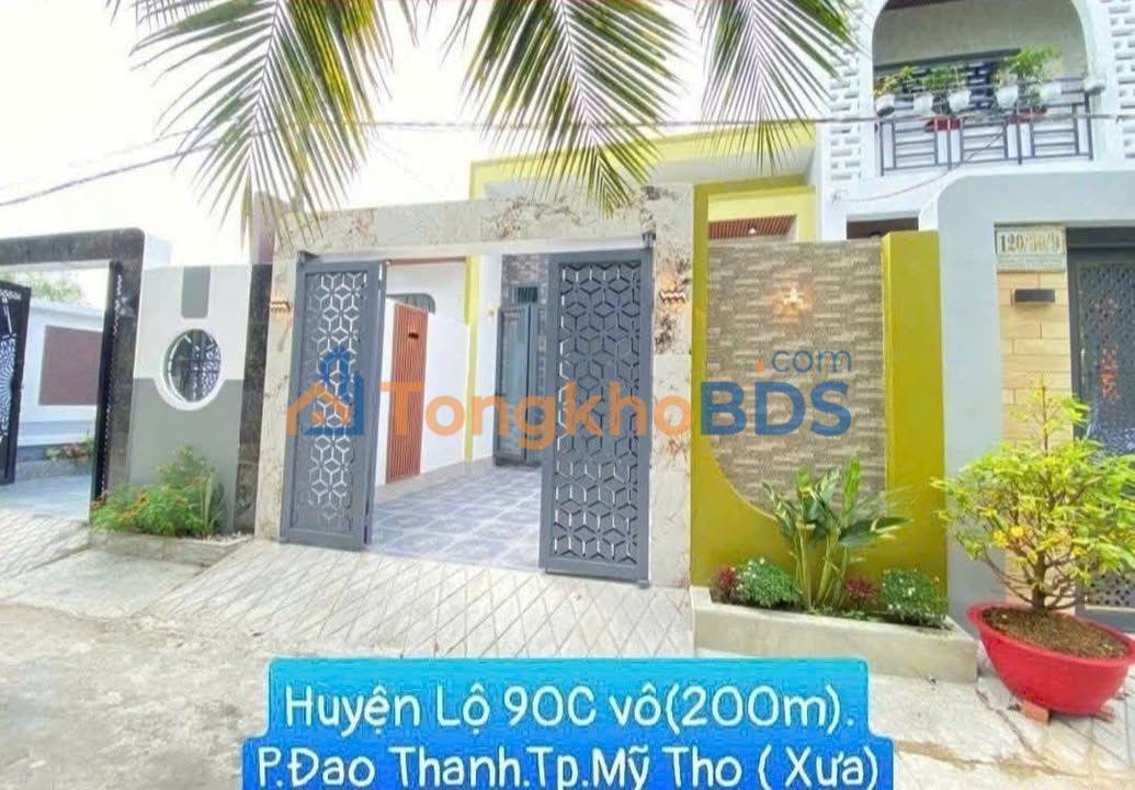 Nhà Mỹ Tho 100m² 1.5 tỷ - Ô tô vào sân