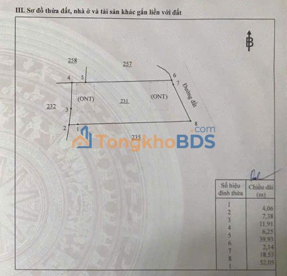 Đất nền An Hòa Biên Hòa 1000m² thỏa thuận - Xây dựng tự do