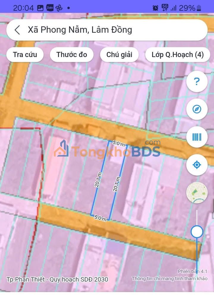 Đất Phong Nẫm Phan Thiết 100m²/1.5 tỷ - Tiềm năng tăng giá