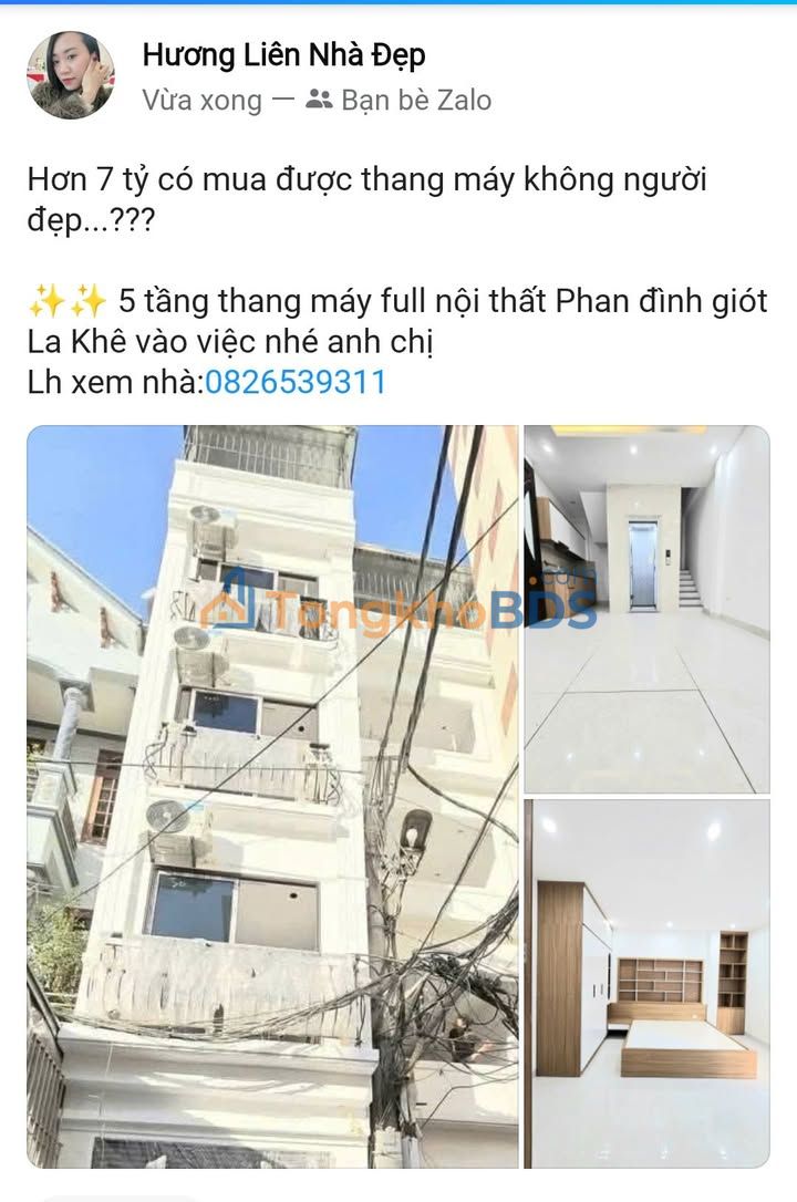 Nhà Phan Đình Giót Hà Đông 30m² 7 tỷ+ - Ô tô vào tận nhà