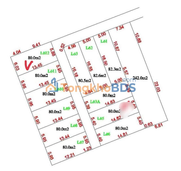 Đất nền Thị trấn Phú Xuyên 80m² 1.55 tỷ - Sổ đỏ chính chủ