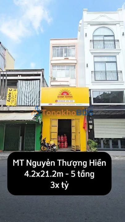 Nhà mặt tiền Nguyễn Thượng Hiền Q3 89m² 3 tỷ - Mặt tiền kinh doanh
