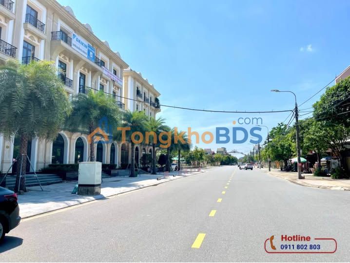 Nhà phố D'Metropole Hà Tĩnh 172m² 13 tỷ - Mặt tiền kinh doanh