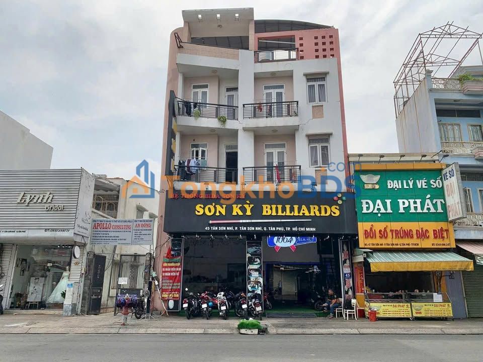 Nhà góc 2MT Tân Sơn Nhì 264m² 58 tỷ - Ô tô vào tận nhà