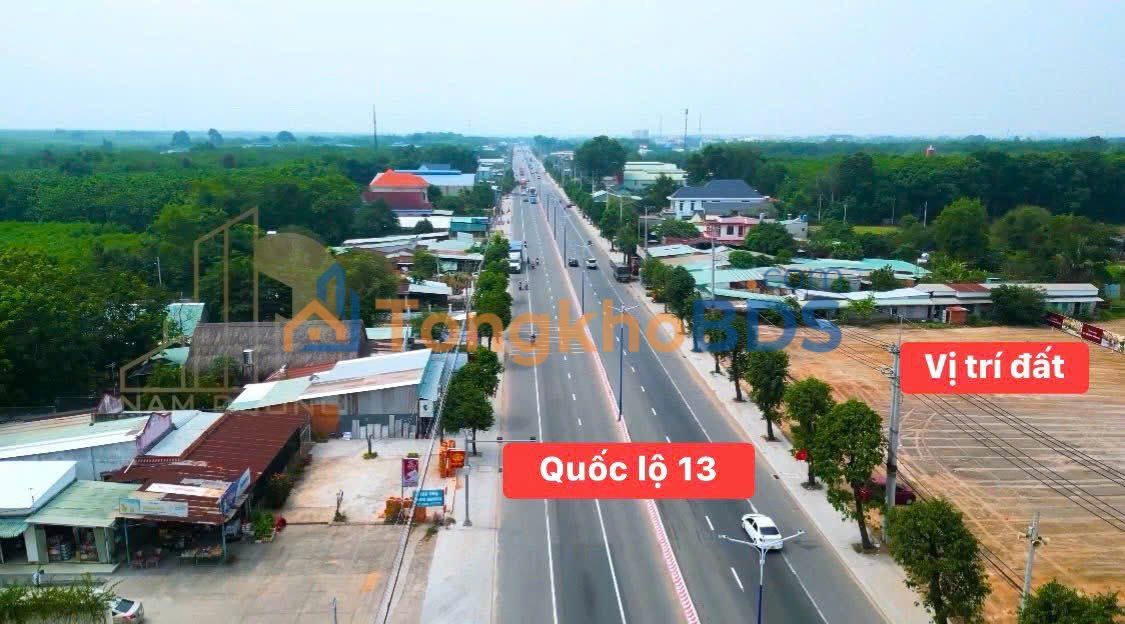 Đất nền Quốc Lộ 13 Phú Giáo 75m² 880 triệu - Sổ đỏ chính chủ