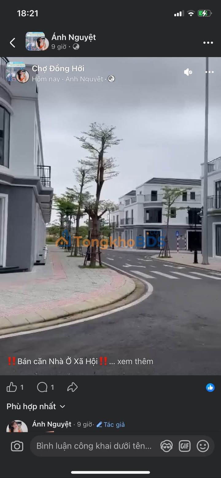 Nhà ở xã hội Nam Đông Hà 75m² thỏa thuận - Sẵn sàng ở ngay