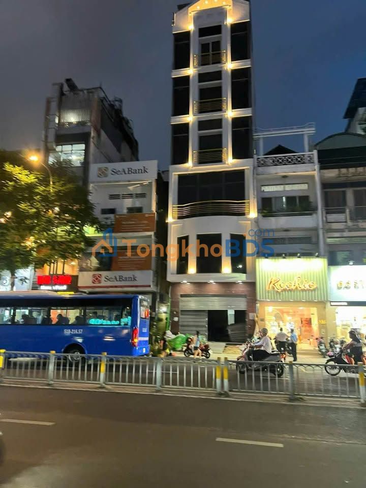 Tòa nhà mặt tiền Lê Văn Sỹ Q3 114m²/180 triệu - Cho thuê ngay