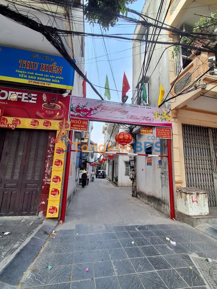 Đất nền Nam Định Ngõ 98 Nguyễn Trãi 54m² 1 tỷ - Sổ đỏ chính chủ
