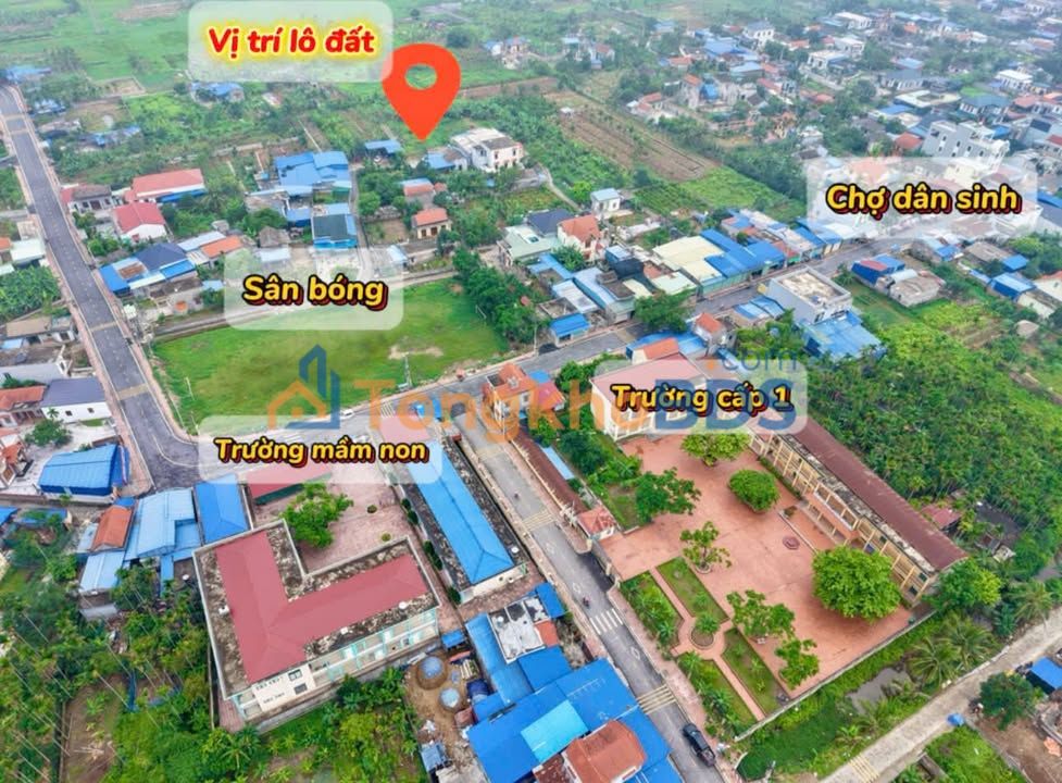 Đất nền Quảng Thanh Thủy Nguyên 68m² 5xx triệu - Đường ô tô vào tận đất