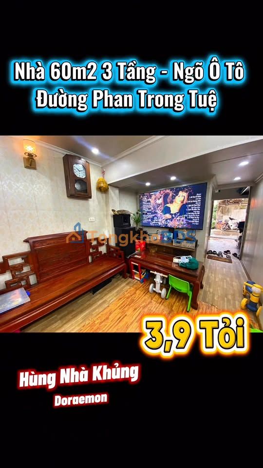 Nhà riêng Phan Trọng Tuệ 60m² giá 3.9 tỷ - Chính chủ bán