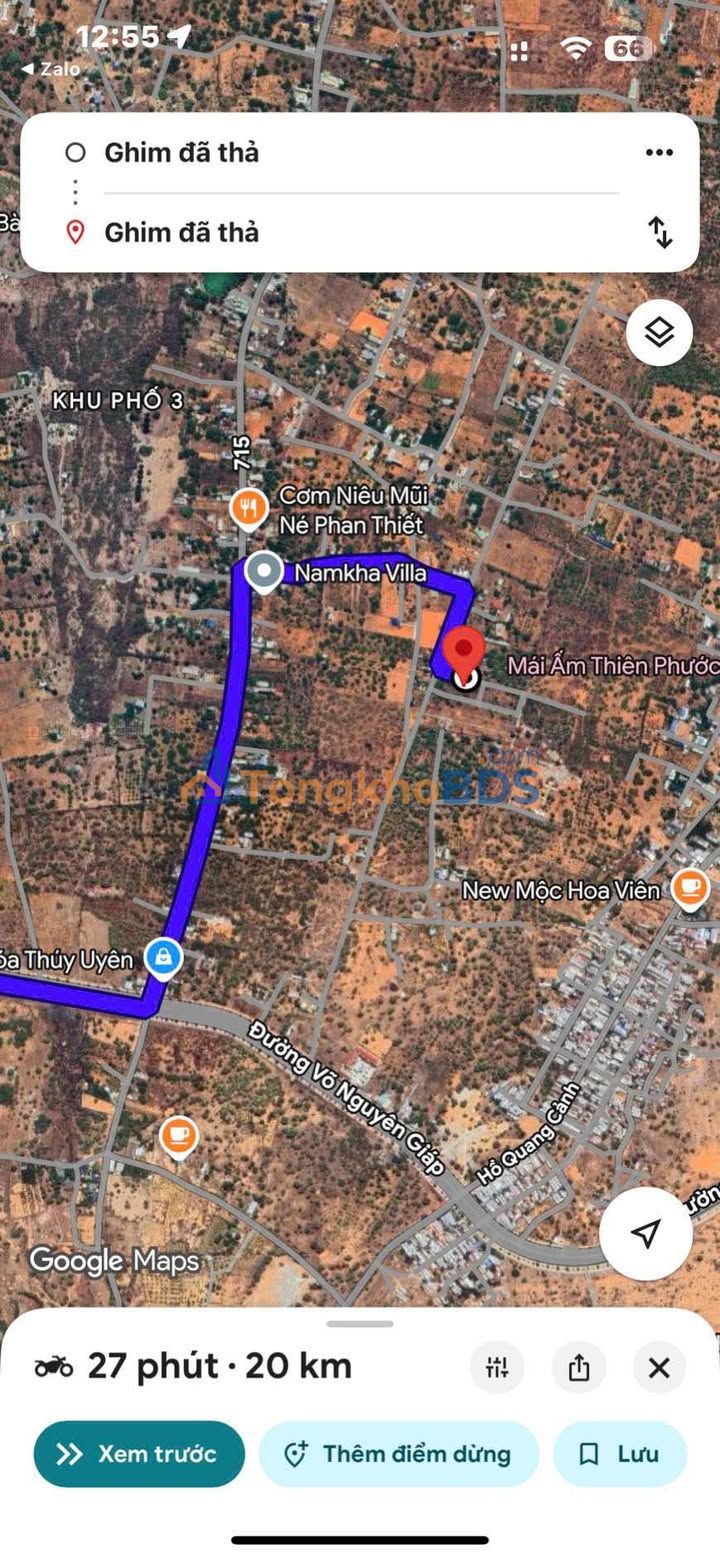 Đất nền Thôn Thiện Sơn Phan Thiết 300m² 1.75 tỷ - Sổ đỏ chính chủ