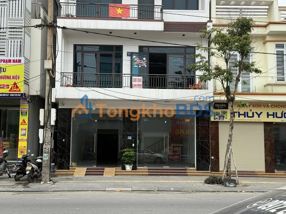 Mặt bằng kinh doanh Lê Thanh Nghị 120m² - Mặt tiền kinh doanh