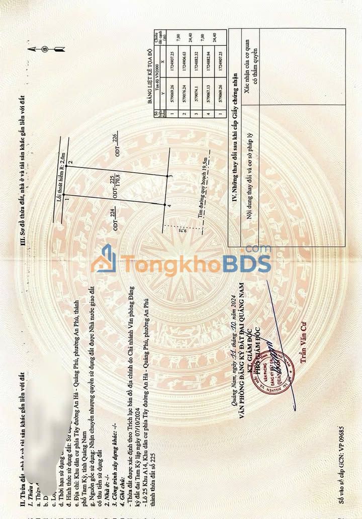 Đất nền Quảng Phú Tam Kỳ 170m² 2 tỷ - Vị trí đẹp hiếm