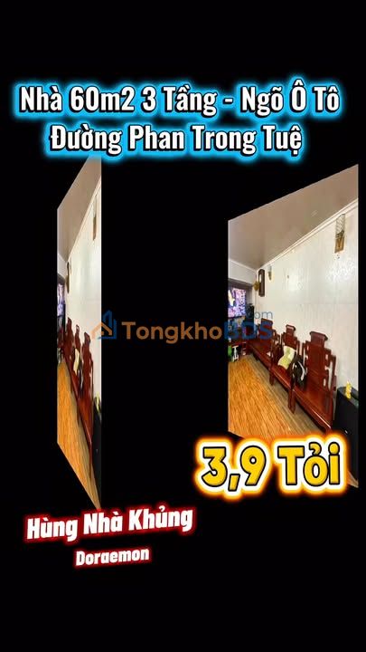 Nhà Phan Trọng Tuệ Hoàng Mai 60m² giá 3.9 tỷ - Sẵn sàng ở ngay