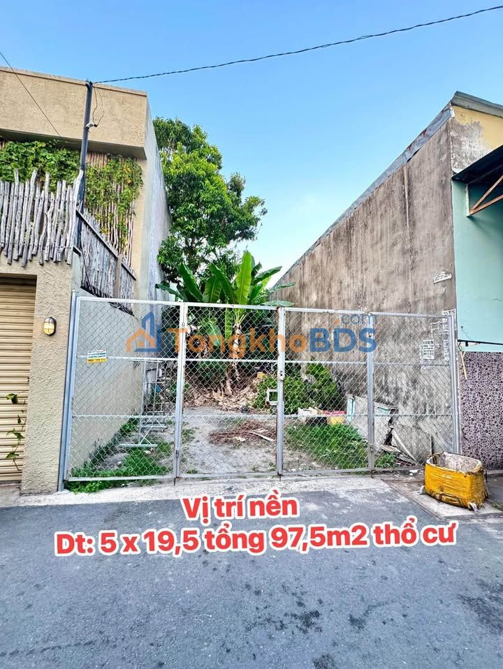 Đất hẻm 50 Trần Hoàng Na Cần Thơ 98m² 3,2 tỷ - Sổ hồng