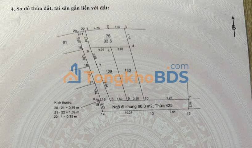 Đất nền Phúc Lợi Long Biên 35m² 5.15 tỷ - Giá tốt hiếm có