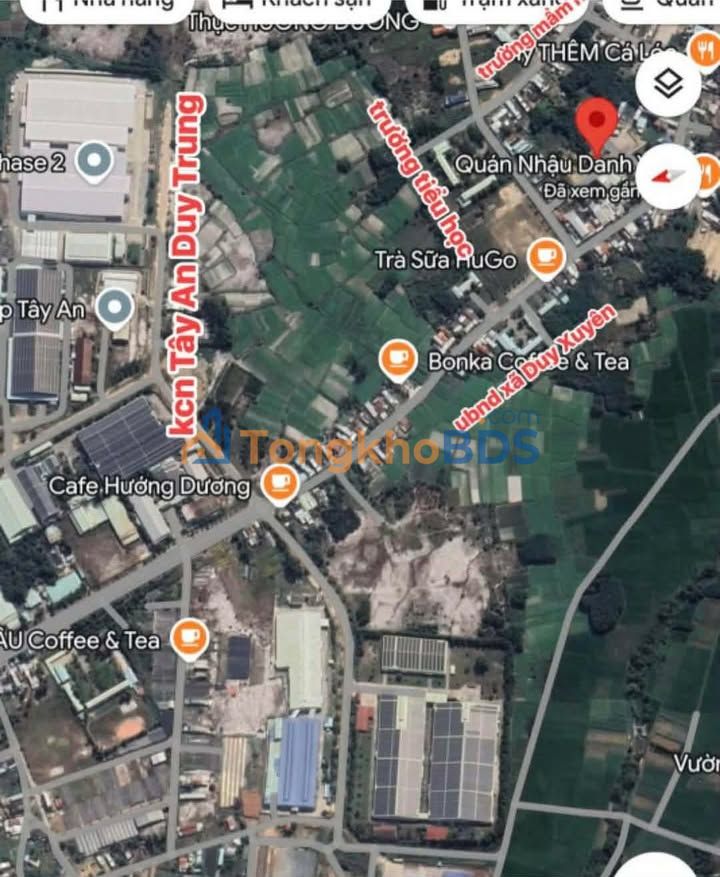 Đất nền Duy Trinh 125m² 650 triệu - Đất thổ cư 100%