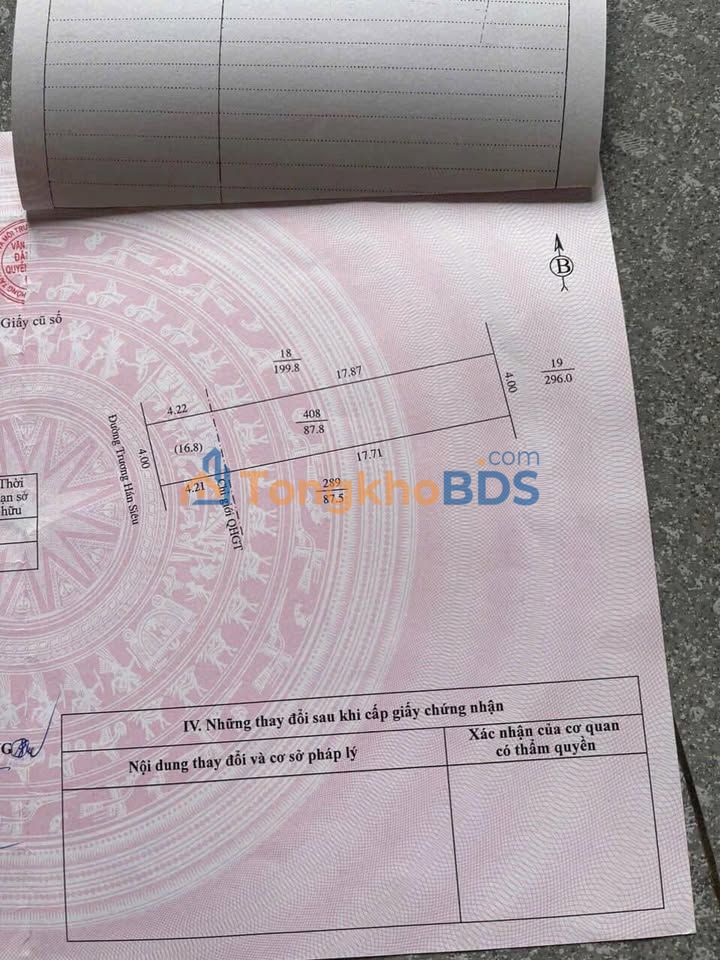 Đất Trương Hán Siêu 88m² 2.48 tỷ - Đường to ô tô