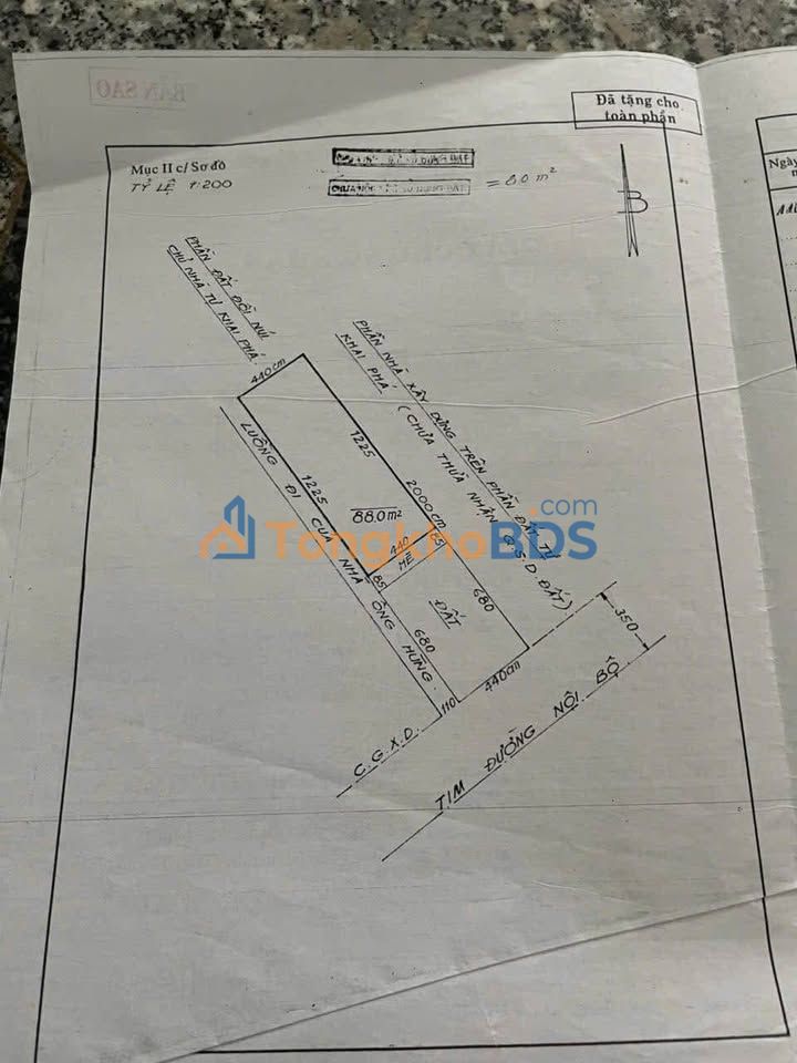 Nhà riêng Hoàng Văn Thụ Quy Nhơn 88m2 4.5 tỷ - Ô tô vào nhà