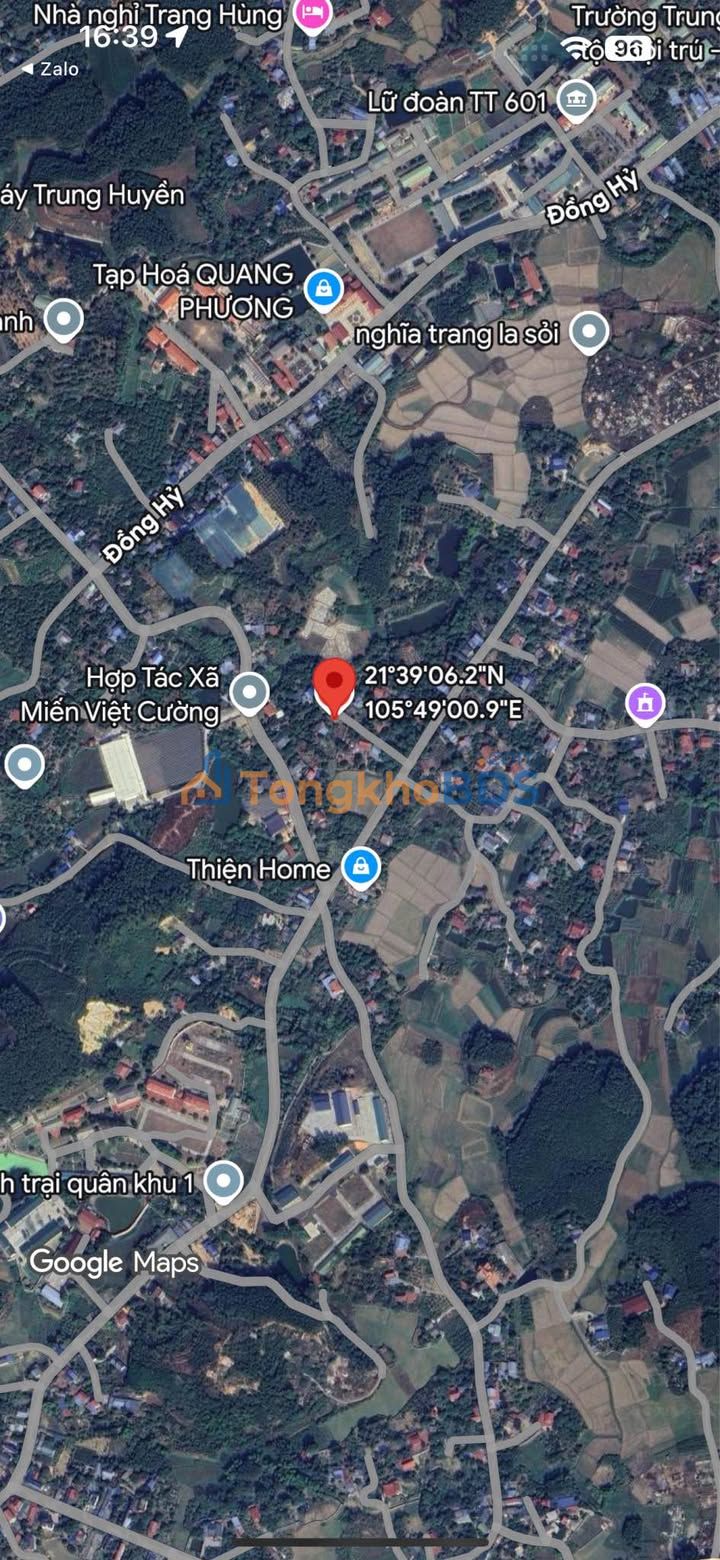 Đất nền Hóa Trung 155m² 1 tỷ - Sổ đỏ chính chủ