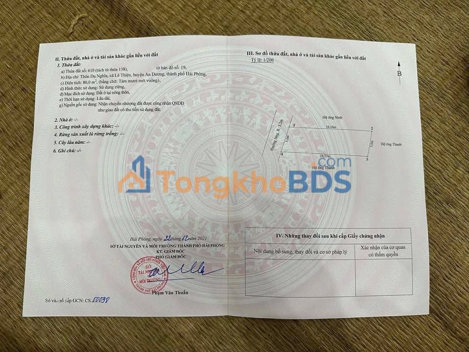 Nhà An Dương 80m² 1,11 tỷ - Ô tô vào tận nhà