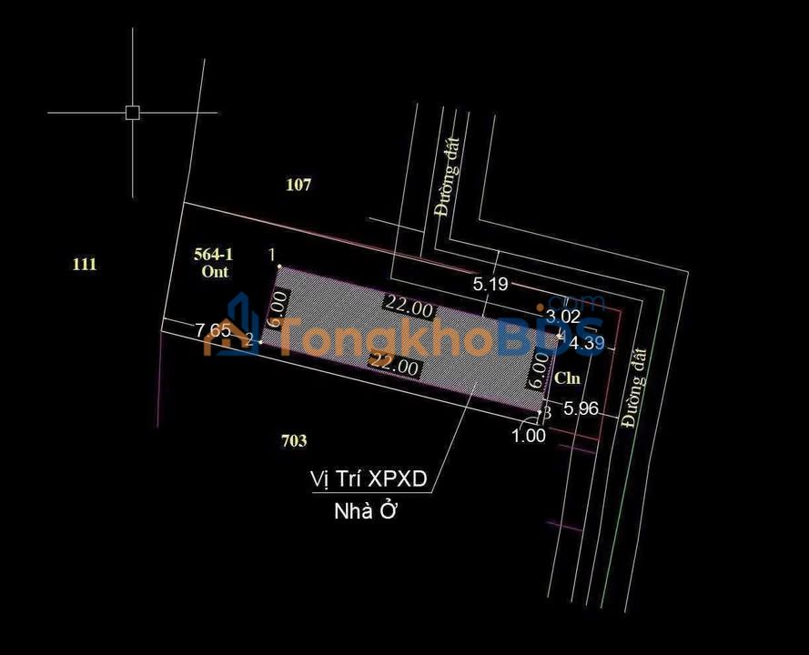 Đất Tân Thạnh Đông Củ Chi 300m² 2.2 tỷ - Sổ đỏ chính chủ