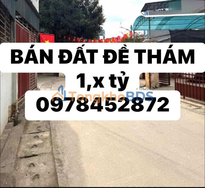 Đất nền Phường Đề Thám 127m² giá 1 tỷ - Sổ đỏ chính chủ