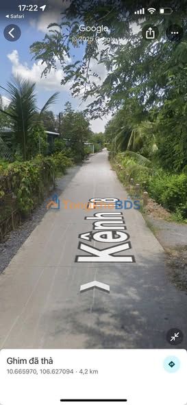 Đất thổ cư Kênh T8 Hưng Long 928m² 9.5 tỷ - Sổ đỏ chính chủ