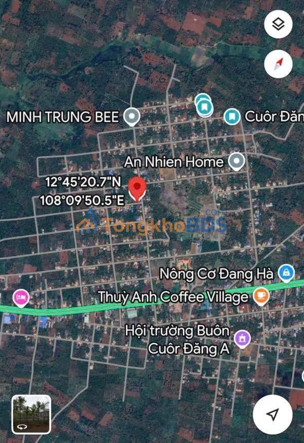 Đất nền Xã Cuor Đăng 110m² 530 triệu - Đường to ô tô