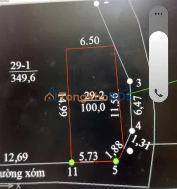 Đất nền Tây Đằng Ba Vì 100m² 1.1 tỷ - Sổ đỏ chính chủ