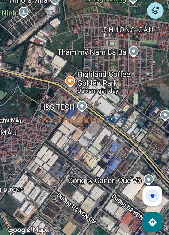 Đất KCN Quế Võ 1 75m² 3.6 tỷ - Sổ đỏ chính chủ