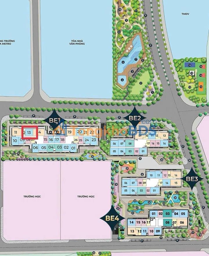 Căn hộ Vinhomes Ocean Park Gia Lâm 73m² 4 tỷ - View đẹp