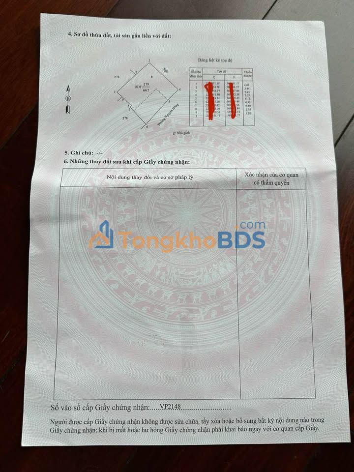 Đất Nguyên Hồng Nam Định 65m² 3.5 tỷ - Đường to ô tô