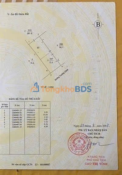 Nhà riêng Trường Chinh Nam Định 73m2 9.5 tỷ - Chính chủ bán