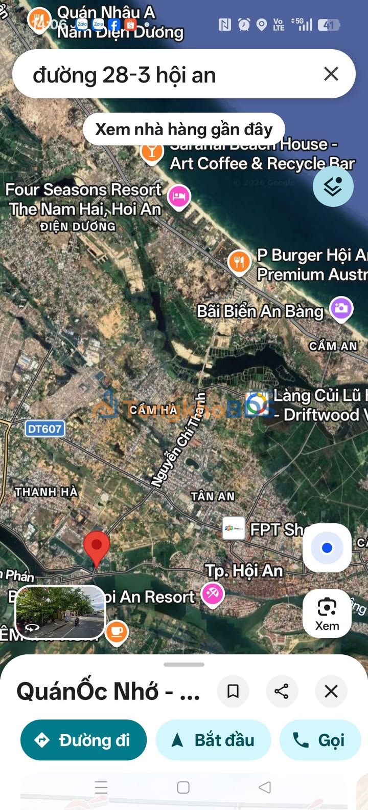 FrontHouse Đường 28-3 Hội An 110m² 4.3 tỷ - Chính chủ bán gấp