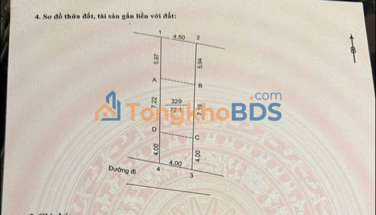Đất nền Trung Sơn Trầm 72m² 1 tỷ - Giá tốt hiếm có