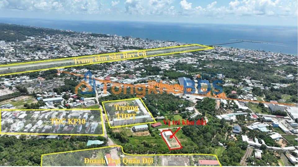 Đất nền Khu phố 10 Dương Đông 300m² 2 tỷ - Sổ hồng riêng