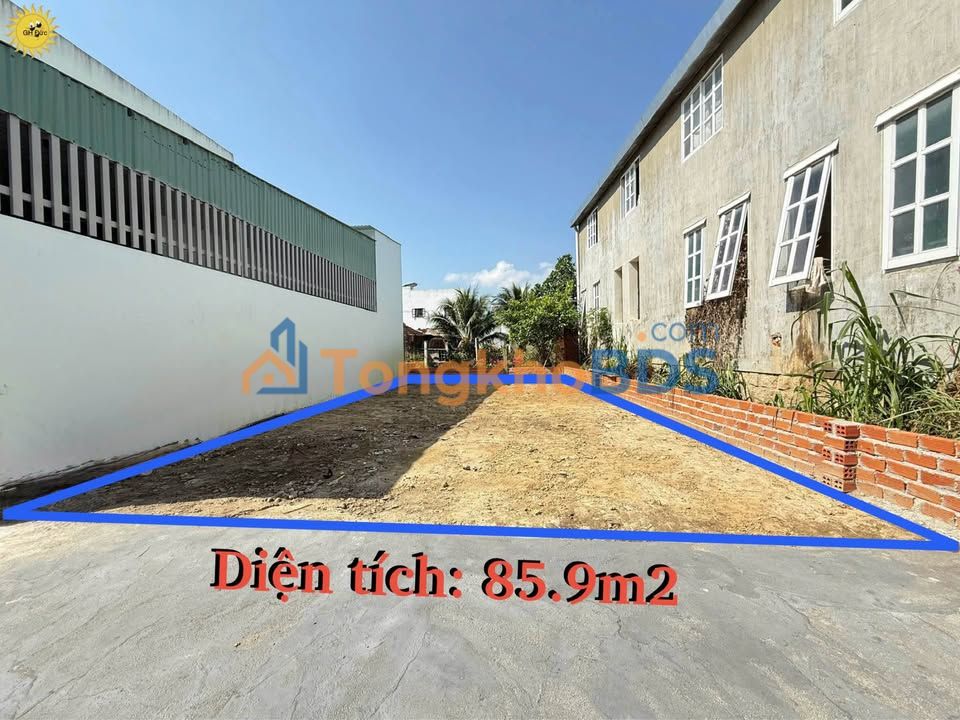 Đất Xuân Lạc Tây Nha Trang 86m² 1.85 tỷ - Sổ hồng sẵn