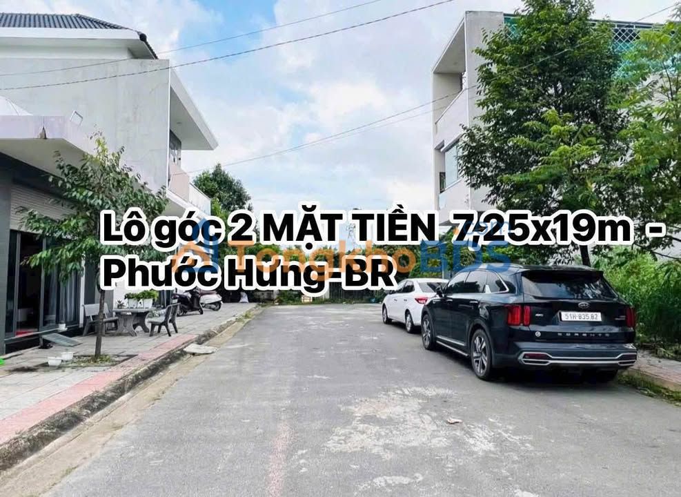 Đất nền Phước Hưng - Bà Rịa 80m² 3.25 tỷ - Sổ đỏ chính chủ