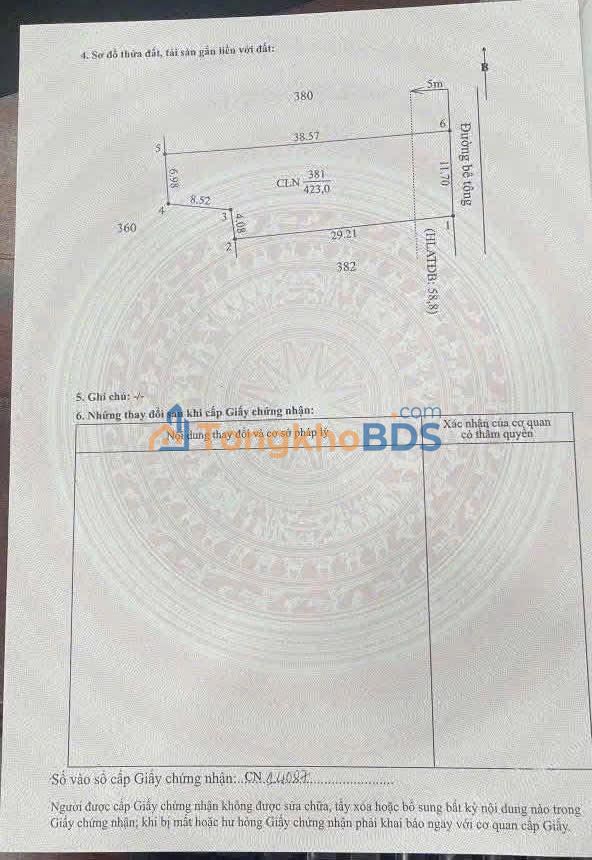 Nhà riêng Định Thành 456m² 1.1 tỷ - Chính chủ bán