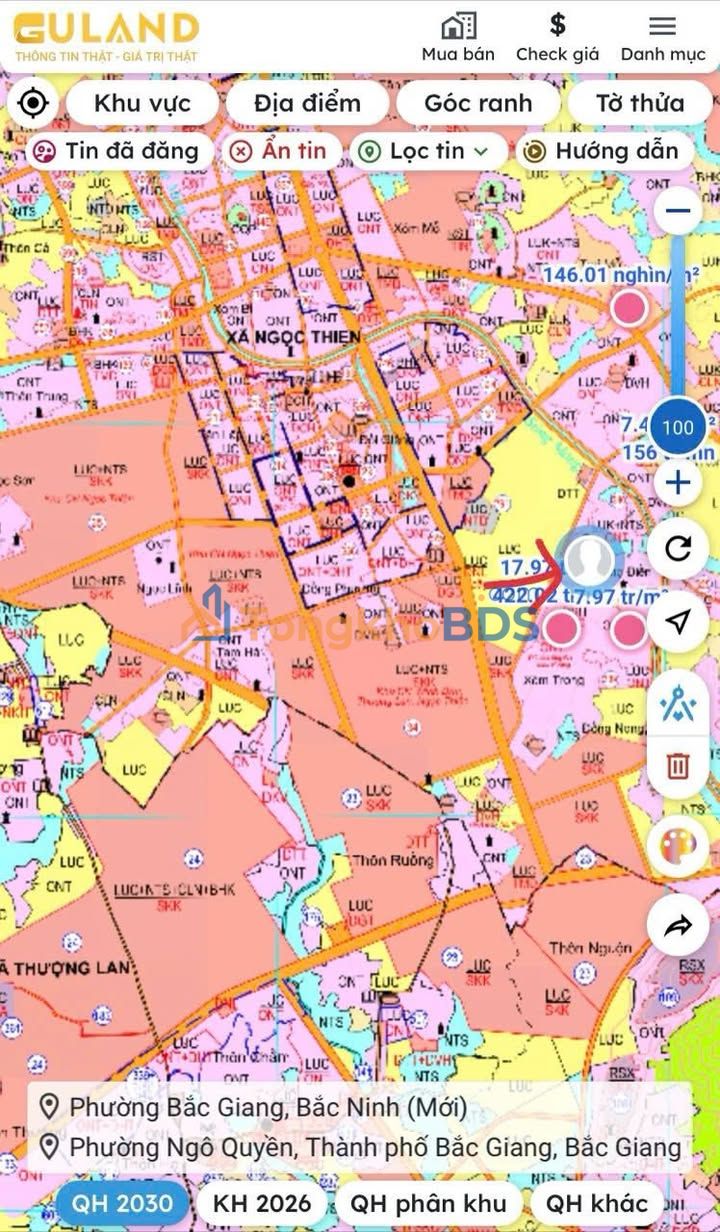 Đất nền Ngọc Thiện 175m² 7xx triệu - Tiềm năng tăng giá