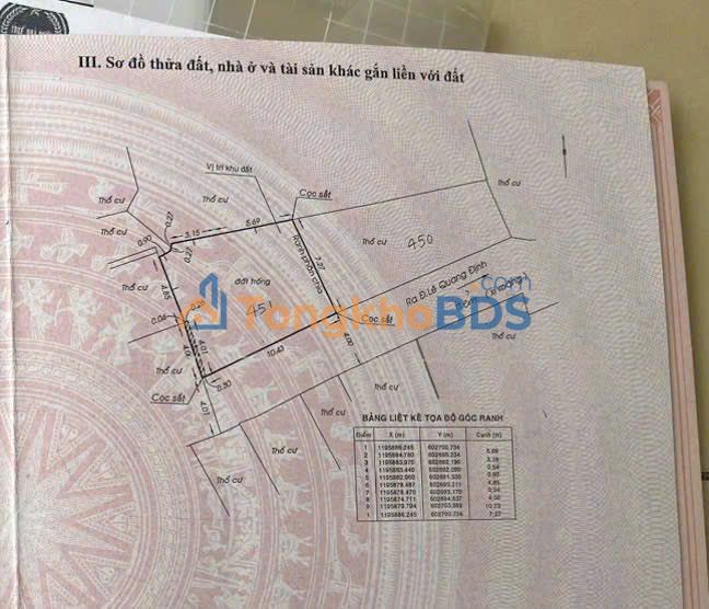 Đất nền Bình Thạnh Lê Quang Định 84m² giá 9 tỷ - Sổ đỏ chính chủ