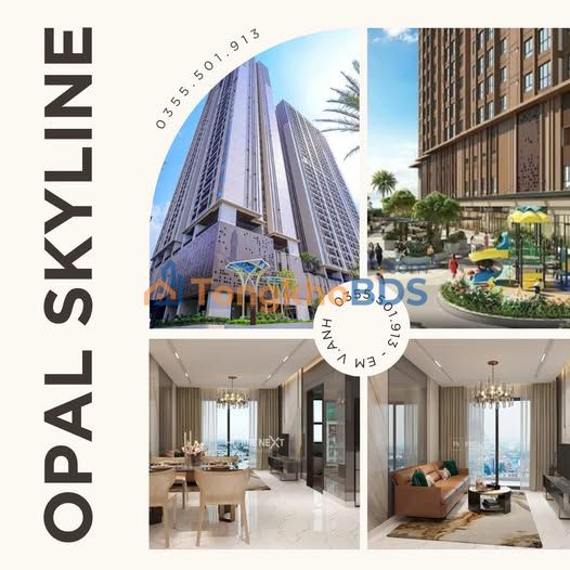 Căn hộ Opal Skyline Thuận An 64m² 5.2 triệu - Bàn giao ngay