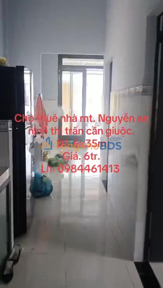 Nhà mặt tiền Nguyễn An Ninh/Cần Giuộc 6 triệu - Giá tốt hiếm có
