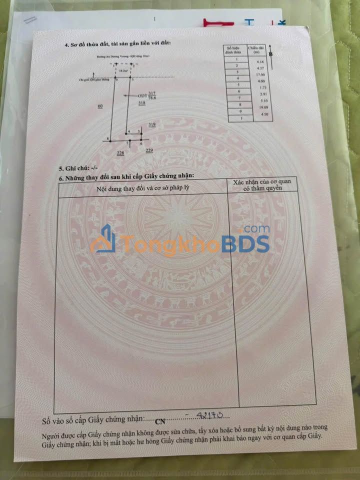 Đất An Dương Vương BMT 84m² 3.85 tỷ - Thổ cư 100%