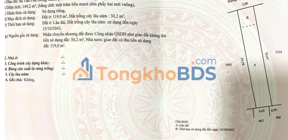 Đất nền Tân Phú Đông Sa Đéc 150m² 1,2 tỷ - Sổ đỏ chính chủ