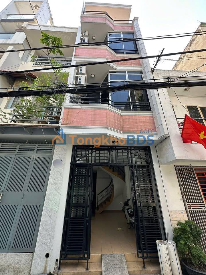 Nhà Nguyễn Cửu Vân P17 39m2 20 triệu - Ô tô vào nhà