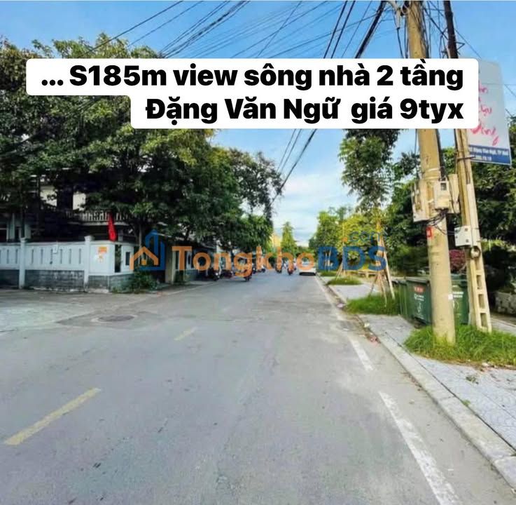 Nhà phố Đặng Văn Ngữ Huế 185m² 9 tỷ - Mặt tiền kinh doanh